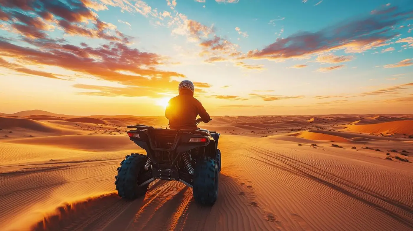 1-Uur ATV Woestijnexcursie in Merzouga